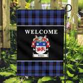 Clan Angus Modern Tartan Crest Black Garden Flag BZ26 Clan Angus Tartan Today