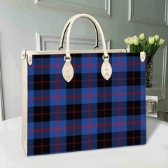Clan Angus Modern Tartan Leather Bag ZE67 Clan Angus Tartan Today