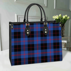Clan Angus Modern Tartan Leather Bag ZE67 Clan Angus Tartan Today