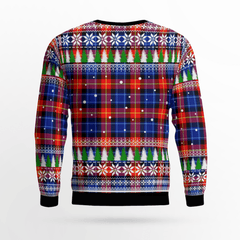 Clan Anstruther Crest Tartan Christmas Ugly Sweater RX10 Anstruther Crest Tartan Tartan Ugly Sweater