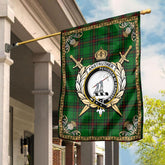 Clan Anstruther Tartan Crest Garden Flag - Celtic Thistle QO49 Clan Anstruther Tartan Today