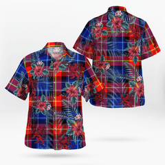 Clan Anstruther Tartan Scottish Lion Hawaiian Shirt DU23 Anstruther Tartan Tartan Hawaii Shirt