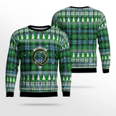 Clan Arbuthnot Ancient Crest Tartan Christmas Ugly Sweater PZ85 Arbuthnot Ancient Crest Tartan Tartan Ugly Sweater