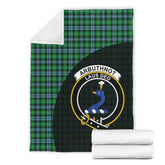 Clan Arbuthnot Ancient Tartan Crest Blanket 3 Sizes XC74 Clan Arbuthnot Tartan Today