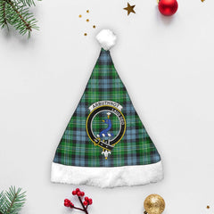 Clan Arbuthnot Ancient Tartan Crest Christmas Santa Hat VW99 Arbuthnot Ancient Tartan Tartan Santa Hat