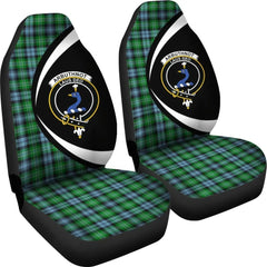 Clan Arbuthnot Ancient Tartan Crest Circle Style Car Seat Cover ML88 Clan Arbuthnot Tartan Today