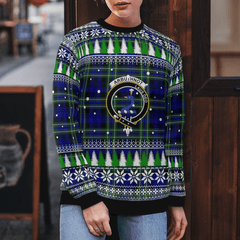 Clan Arbuthnot Modern Crest Tartan Christmas Ugly Sweater GN12 Arbuthnot Modern Crest Tartan Tartan Ugly Sweater