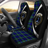Clan Arbuthnot Modern Tartan Crest Circle Style Car Seat Cover LX13 Clan Arbuthnot Tartan Today