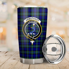 Clan Arbuthnot Modern Tartan Crest Tumbler IM15 Clan Arbuthnot Tartan Today