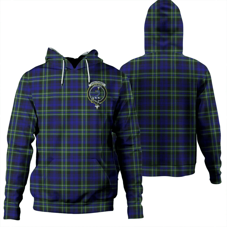 Clan Arbuthnot Modern Tartan Hoodie Crest DKXWM0XN-1 Arbuthnot Modern Tartan Hoodies