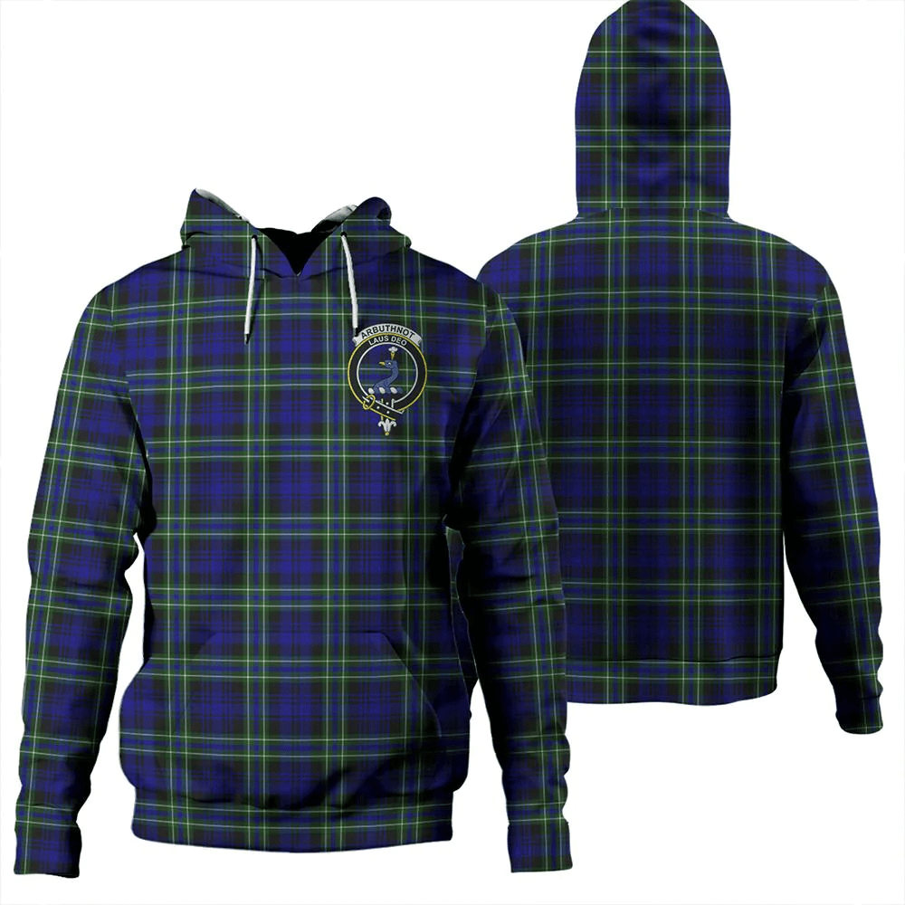 Clan Arbuthnot Modern Tartan Hoodie Crest DKXWM0XN-1 Arbuthnot Modern Tartan Hoodies