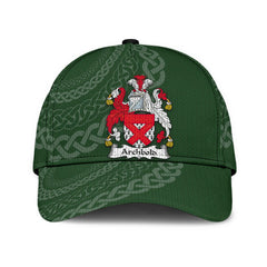 Clan Archbold Coat Of Arms - Irish Family Crest St Patrick's Day Classic CapPI78 Classic Cap - Archbold Coat Of Arms St Patrick's Day Classic Cap Irish Cap