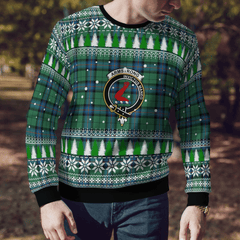 Clan Armstrong Ancient Crest Tartan Christmas Ugly Sweater XY94 Armstrong Ancient Crest Tartan Tartan Ugly Sweater