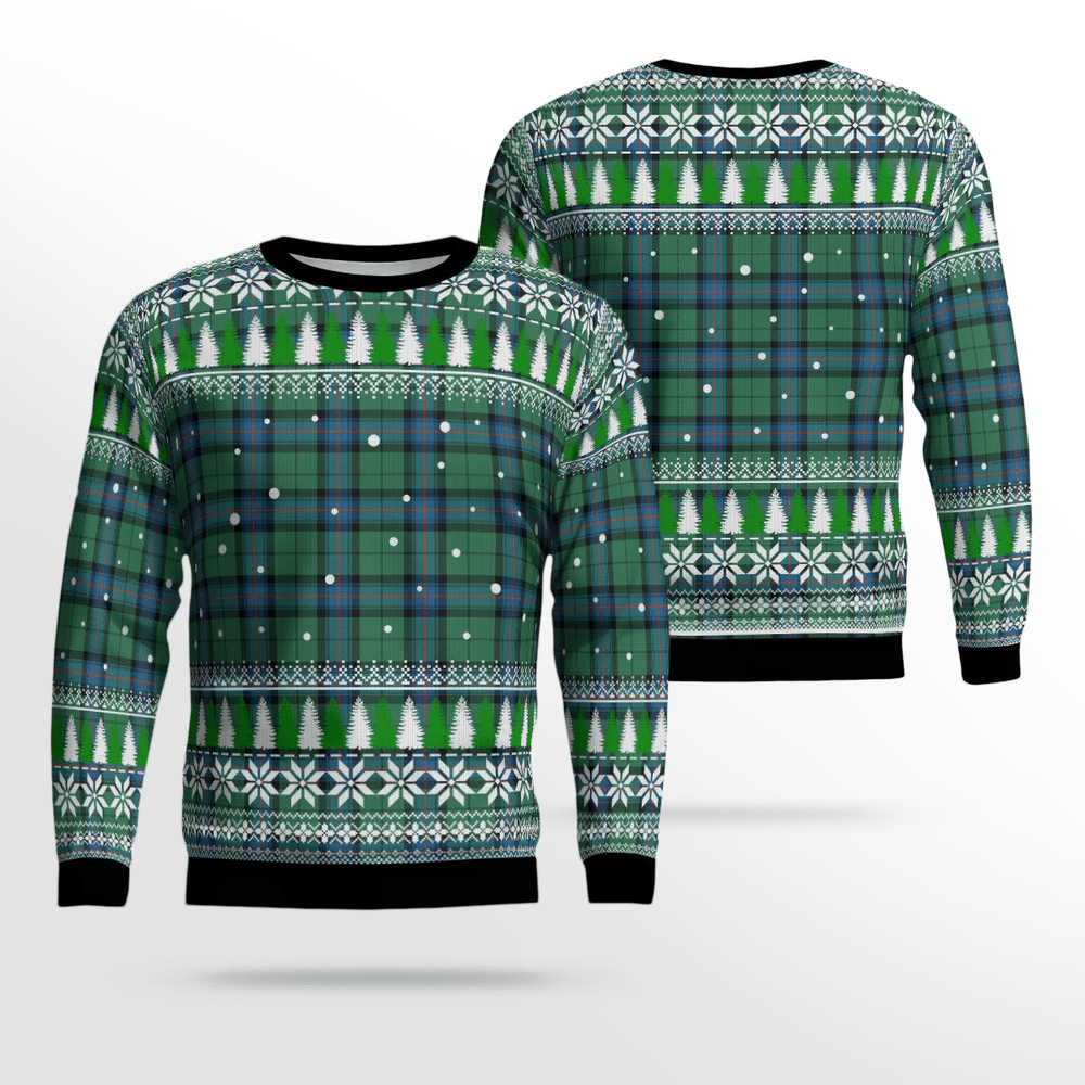 Clan Armstrong Ancient Tartan Christmas Ugly Sweater NY77 Armstrong Ancient Tartan Tartan Ugly Sweater