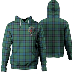 Clan Armstrong Ancient Tartan Hoodie Crest KCBOUMPR-1 Armstrong Ancient Tartan Hoodies