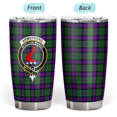 Clan Armstrong Modern Tartan Crest Tumbler RL66 Clan Armstrong Tartan Today