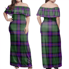 Clan Armstrong Modern Tartan Hawaii Dress YN41 Clan Armstrong Tartan Hawaii Dress