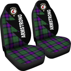 Clan Armstrong Tartan Crest Car seat Cover QU14 Clan Armstrong Tartan Today