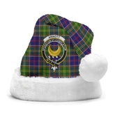 Clan Arnott Tartan Crest Christmas Santa Hat ET92 Arnott Tartan Tartan Santa Hat