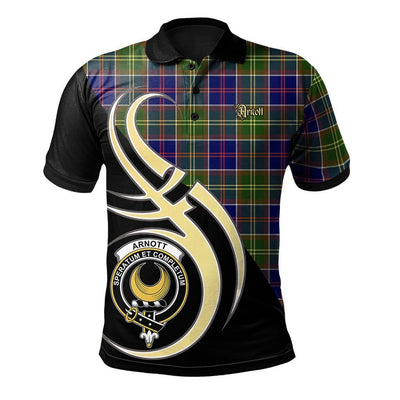 Clan Arnott Tartan Polo Shirt - Believe In Me Style