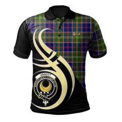 Clan Arnott Tartan Polo Shirt - Believe In Me Style SZ60 Arnott Tartan Tartan Polo