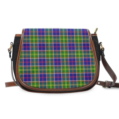 Clan Arnott Tartan Saddle Handbags