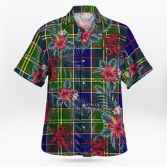 Clan Arnott Tartan Scottish Lion Hawaiian Shirt RM84 Arnott Tartan Tartan Hawaii Shirt