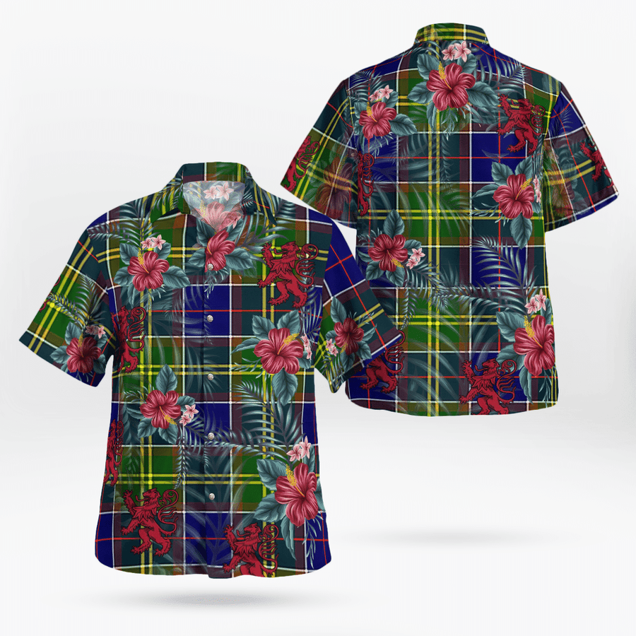 Clan Arnott Tartan Scottish Lion Hawaiian Shirt RM84 Arnott Tartan Tartan Hawaii Shirt