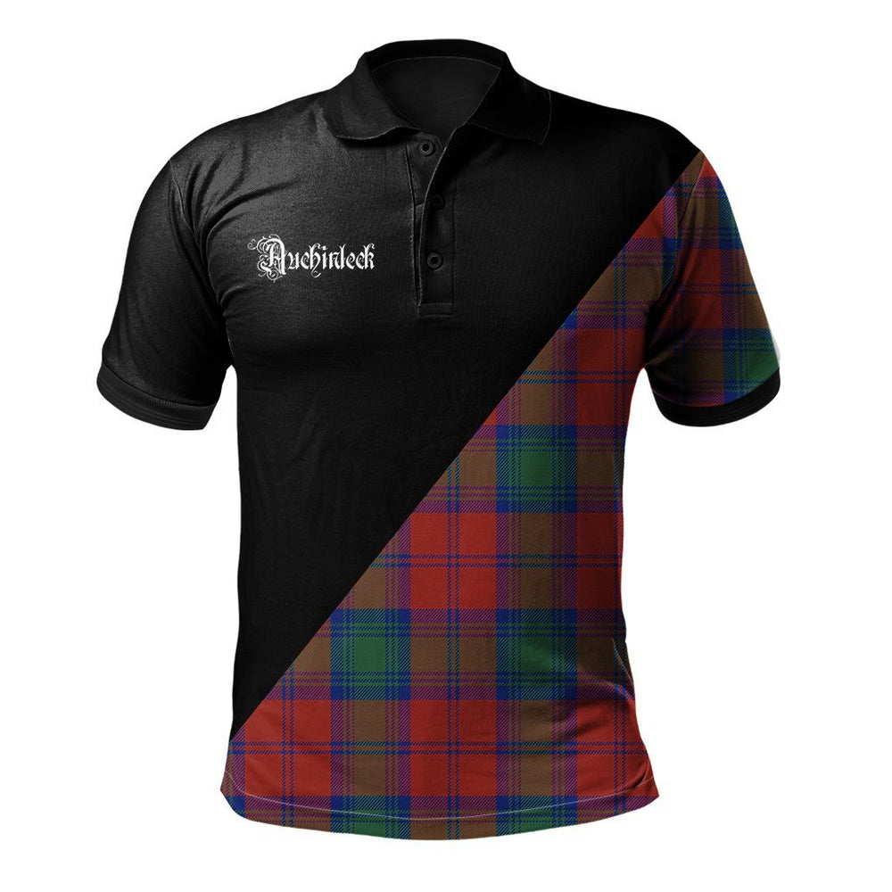 Clan Auchinleck Clan - Military Polo Shirt DQ82 Auchinleck Tartan Tartan Polo