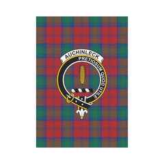 Clan Auchinleck Tartan Crest Garden Flag WQ18 Clan Auchinleck Tartan Today