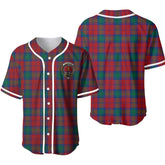 Clan Auchinleck Tartan Unisex Baseball Jersey WZ61VN85 Clan Auchinleck Tartan Today