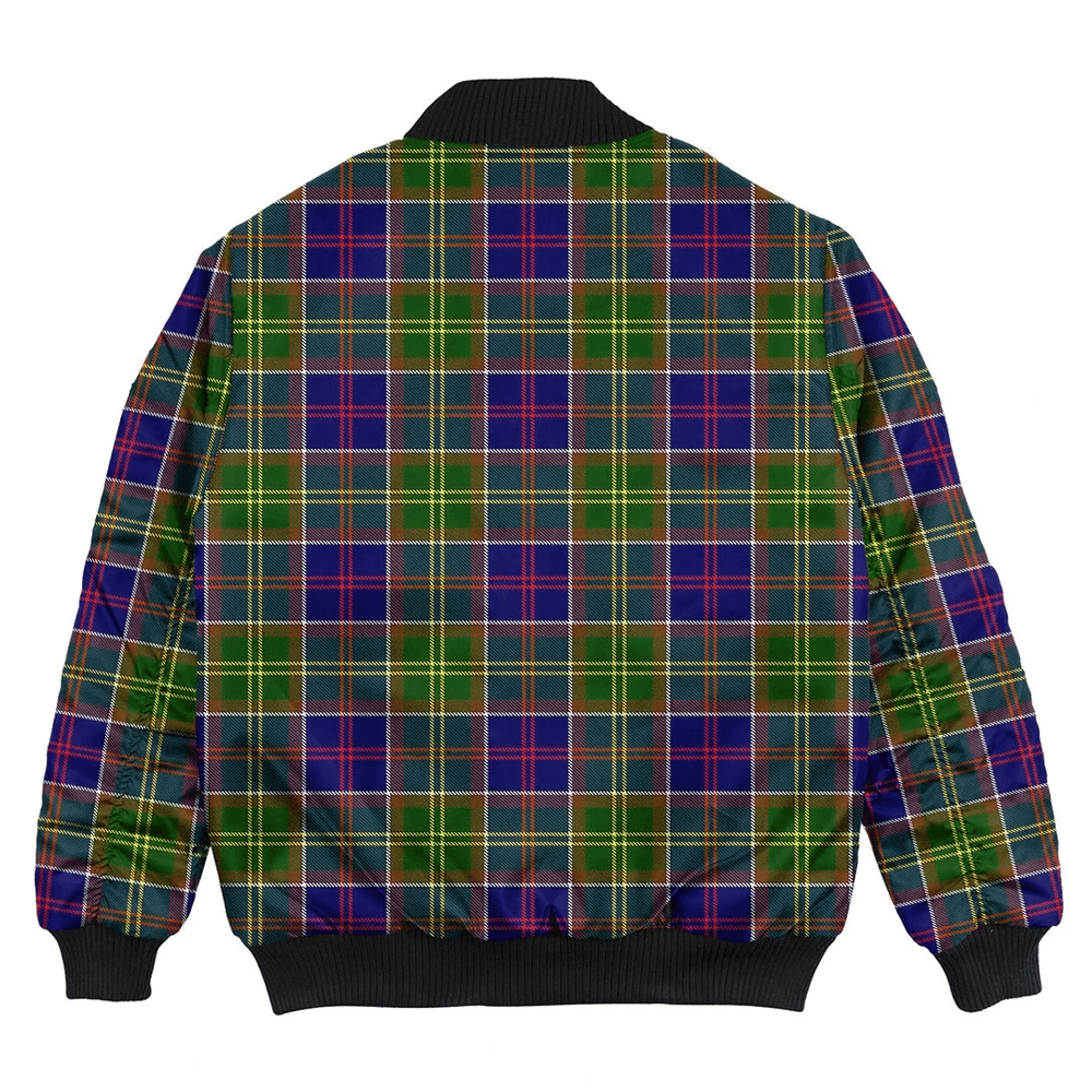 Clan Ayrshire District Tartan Bomber Jacket LP30 Ayrshire District Tartan Tartan Bomber Jacket