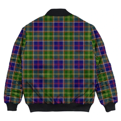 Clan Ayrshire District Tartan Bomber Jacket LP30 Ayrshire District Tartan Tartan Bomber Jacket