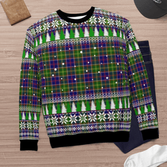 Clan Ayrshire District Tartan Christmas Ugly Sweater GG65 Ayrshire District Tartan Tartan Ugly Sweater