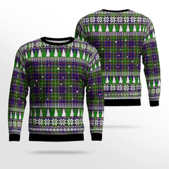 Clan Ayrshire District Tartan Christmas Ugly Sweater GG65 Ayrshire District Tartan Tartan Ugly Sweater