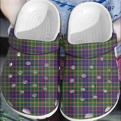 Clan Ayrshire District Tartan Clogs Classic