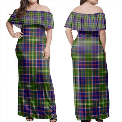 Clan Ayrshire District Tartan Hawaii Dress
