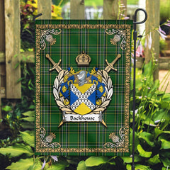 Clan Backhouse Tartan Crest Garden Flag - Celtic Thistle HC16 Clan Hall Tartan Today