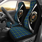 Clan Baillie Ancient Tartan Crest Circle Style Car Seat Cover RM60 Clan Baillie Tartan Today