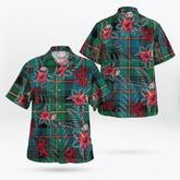 Clan Baillie Ancient Tartan Scottish Lion Hawaiian Shirt GV77 Baillie Ancient Tartan Tartan Hawaii Shirt