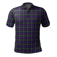 Clan Baillie Highland Society Tartan Polo Shirt TZ57 Baillie Highland Society Tartan Tartan Polo