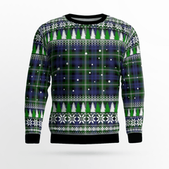 Clan Baillie Modern Tartan Christmas Ugly Sweater XM39 Baillie Modern Tartan Tartan Ugly Sweater