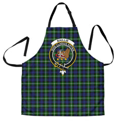 Clan Baillie Modern Tartan Crest Apron RC95 Clan Baillie Tartan Today