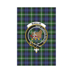Clan Baillie Modern Tartan Crest Garden Flag AH86 Clan Baillie Tartan Today