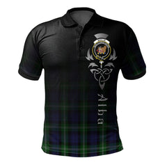 Clan Baillie of Polkemmet Tartan Polo Shirt - Alba Celtic Style JT84 Baillie of Polkemmet Tartan Tartan Polo