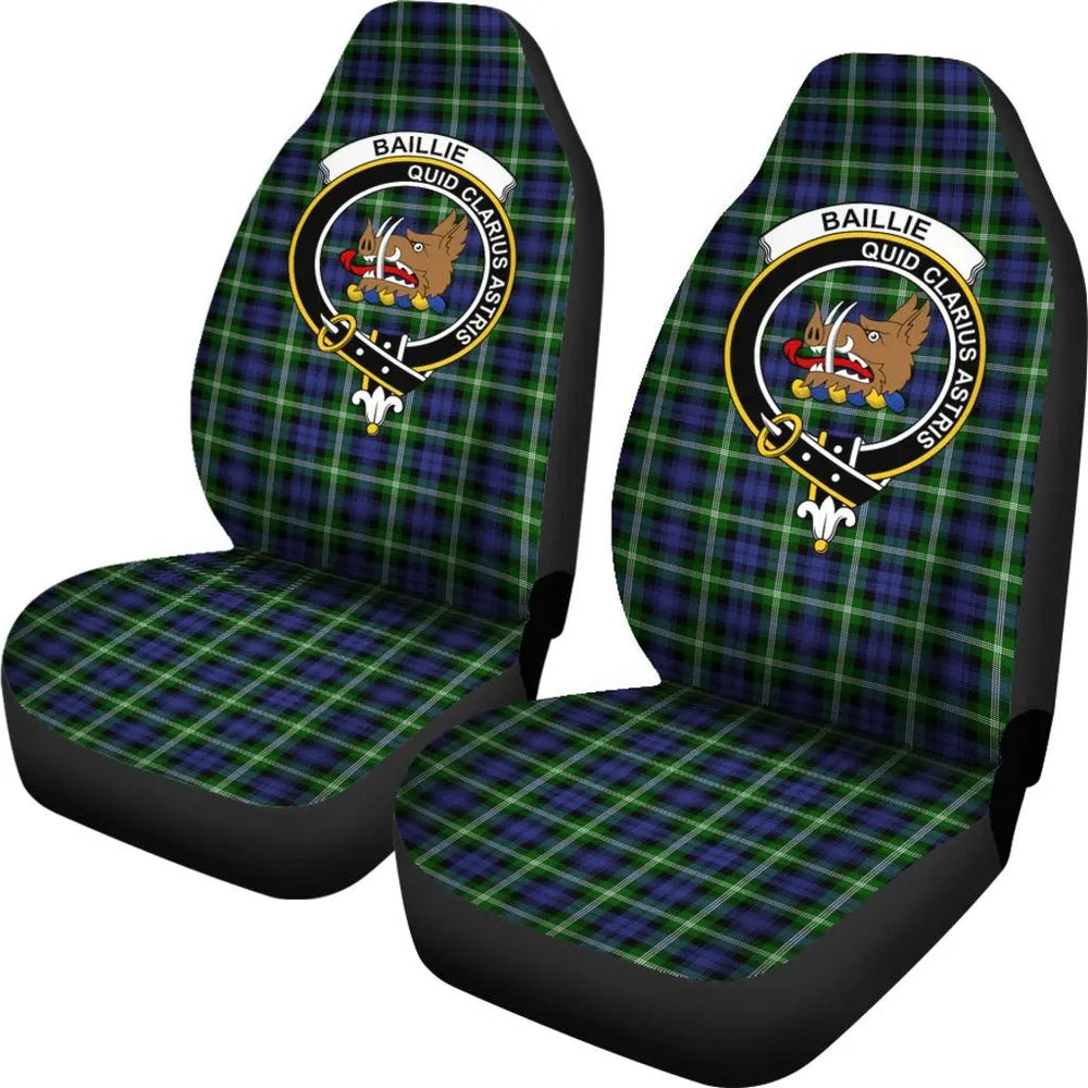 Clan Baillie Tartan Crest Car Seat Cover RM15 Clan Baillie Tartan Today