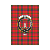 Clan Bain Tartan Crest Garden Flag EH38 Clan Bain Tartan Today