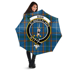 Clan Bain Tartan Crest Umbrella JN32 Clan Bain Tartan Today