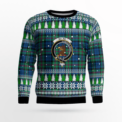 Clan Baird Ancient Crest Tartan Christmas Ugly Sweater IZ66 Baird Ancient Crest Tartan Tartan Ugly Sweater