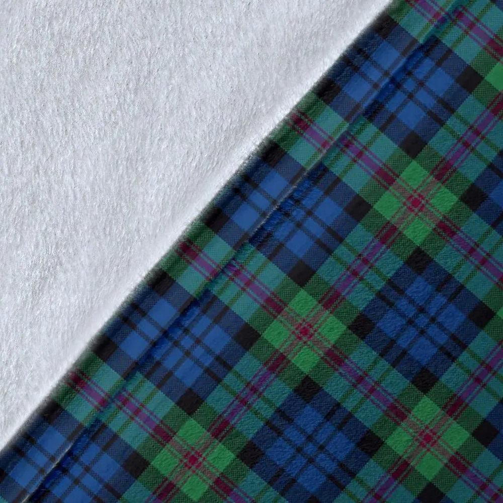 Clan Baird Ancient Tartan Crest Blanket Wave Style EV73 Clan Baird Tartan Today